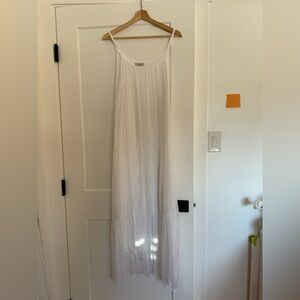 Chic White Maxi Dress